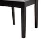 Baxton Studio Lenoir Side Chair with Grey Cushion in Espresso Brown (Set of 2), , large