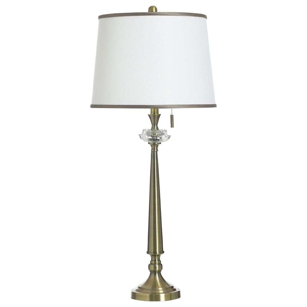Flair Industries Hayla Table Lamp in Gold, , large