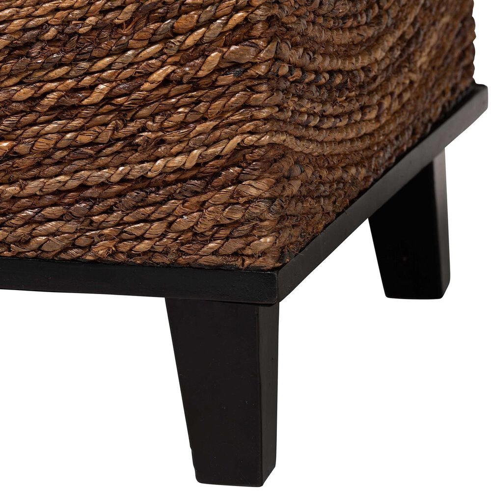 Baxton Studio Verino End Table in Natural and Espresso Brown, , large