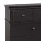 Riva Ridge Oxford 3-Piece King Storage Bedroom Set in Rubbed Black, , large