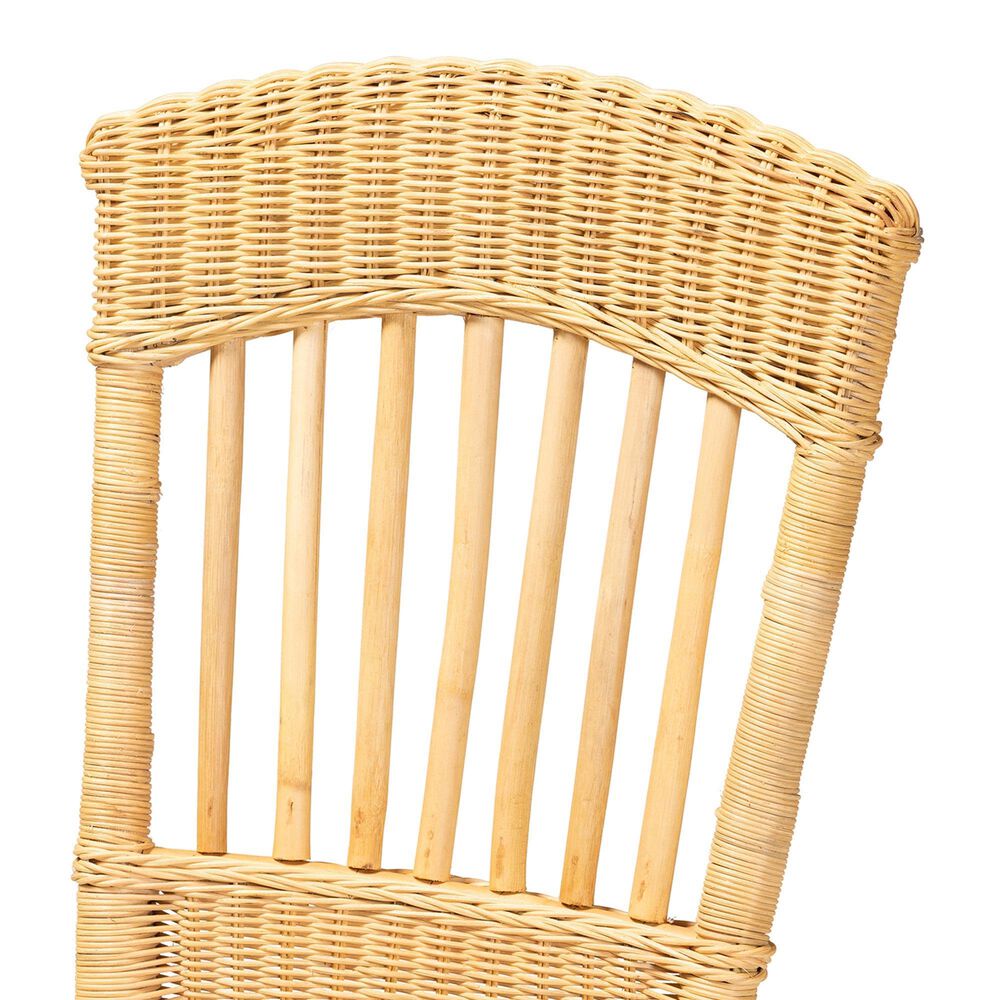 Baxton Studio Barito Side Chair in Natural Brown, , large