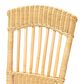 Baxton Studio Barito Side Chair in Natural Brown, , large