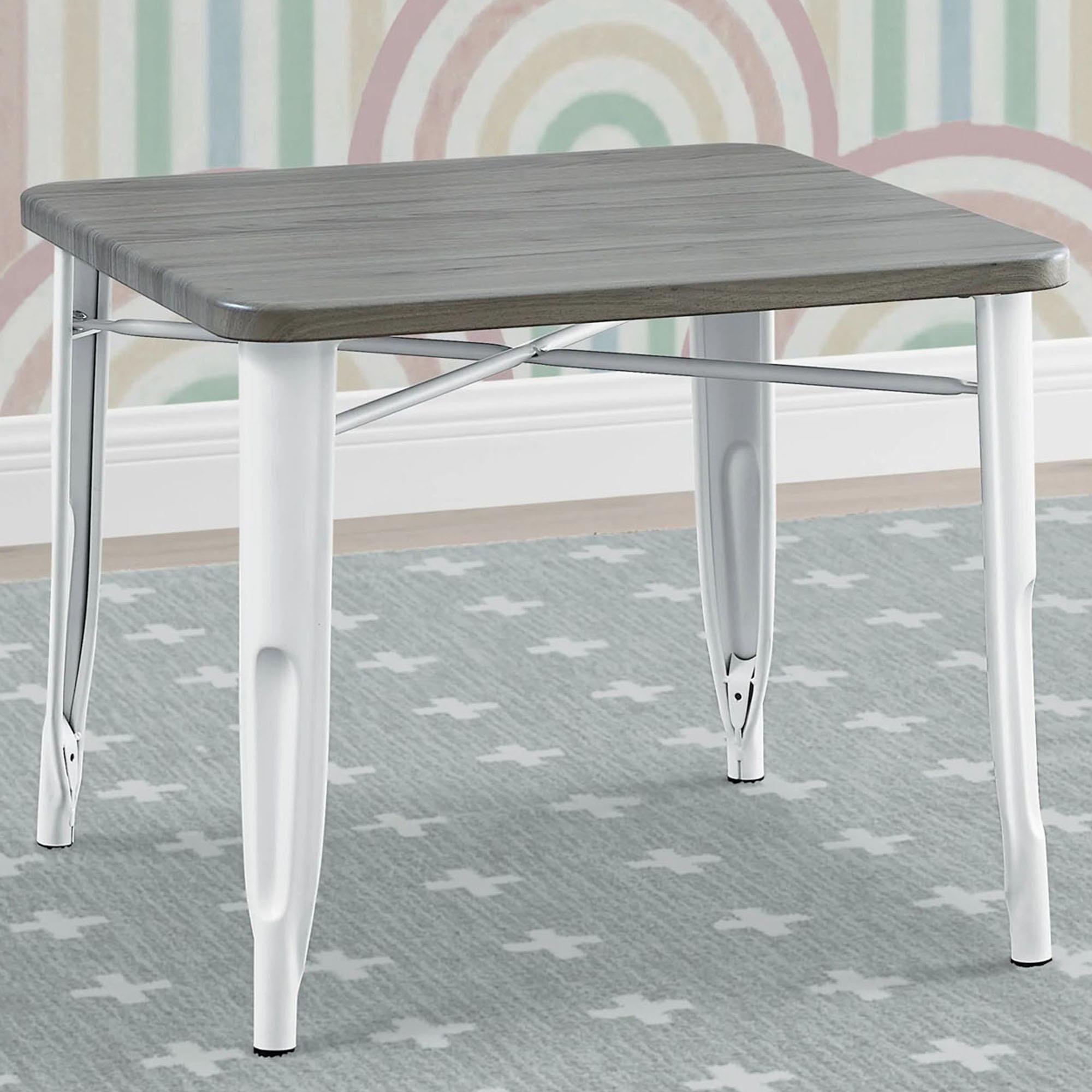 White metal kids table online
