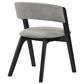 Blue River Venus and Rowan 5-Piece Dining Set with Gray Cushion in Black, , large