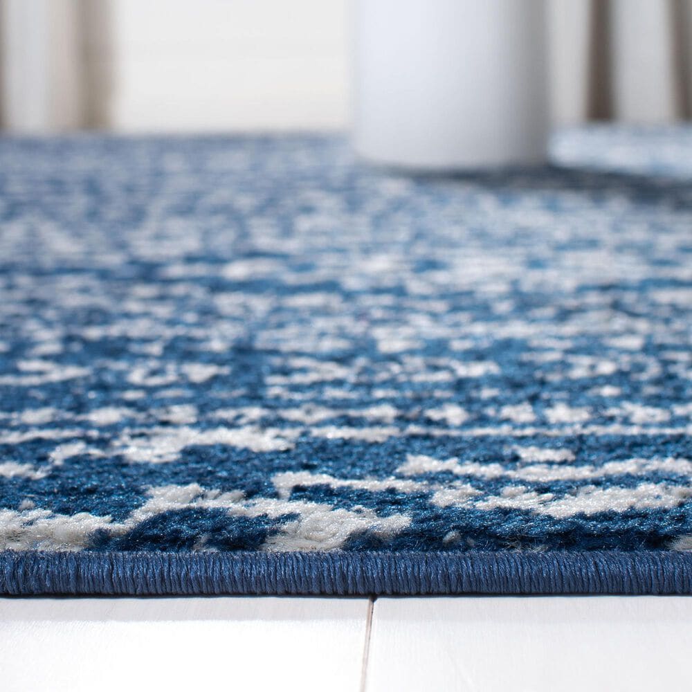 Safavieh Tulum 9&#39; x 12&#39; Navy and Ivory Area Rug, , large