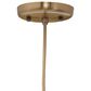 Jamie Young Elvian Carafe 1-Light Glass Pendant in Antique Brass, , large