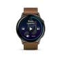 Garmin Venu 4  45 mm Slate with Black Silicone Band and Brown Leather Band, , large