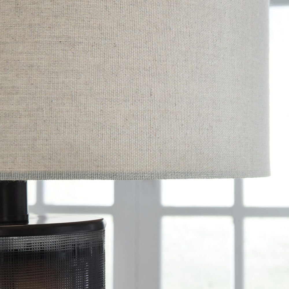Ashley Dingerly Table Lamp in Smoky Brown, , large