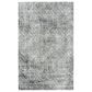 RIZZY Couture Black and Ivory 12" x 15" Area Rug, , large