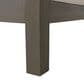 Hearth and Haven Brava Outdoor Corner Bench with Coffee Table in White, , large