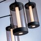 Lite Source Felix LED 3-Lite Arch Floor Lamp in Black, , large