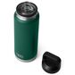 YETI Rambler 36 Oz Water Bottle with Chug Cap in Black Forest Green, , large