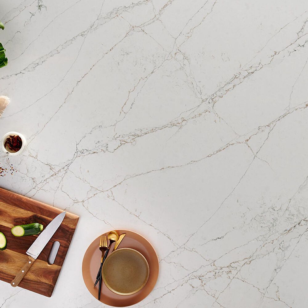 NFM Custom Countertops Calacatta Viraldi 3cm Quartz Countertop, , large