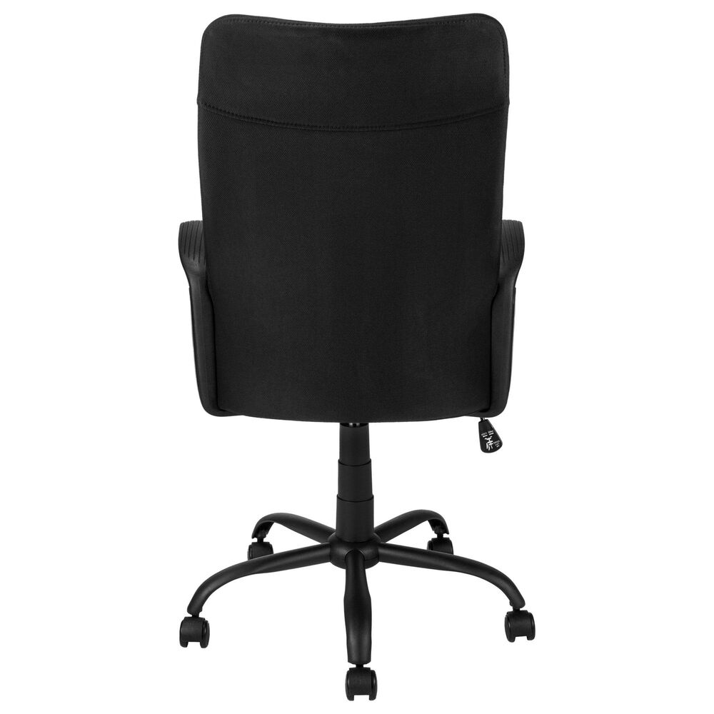 Monarch Specialties Office Armrest Chair in Black, , large