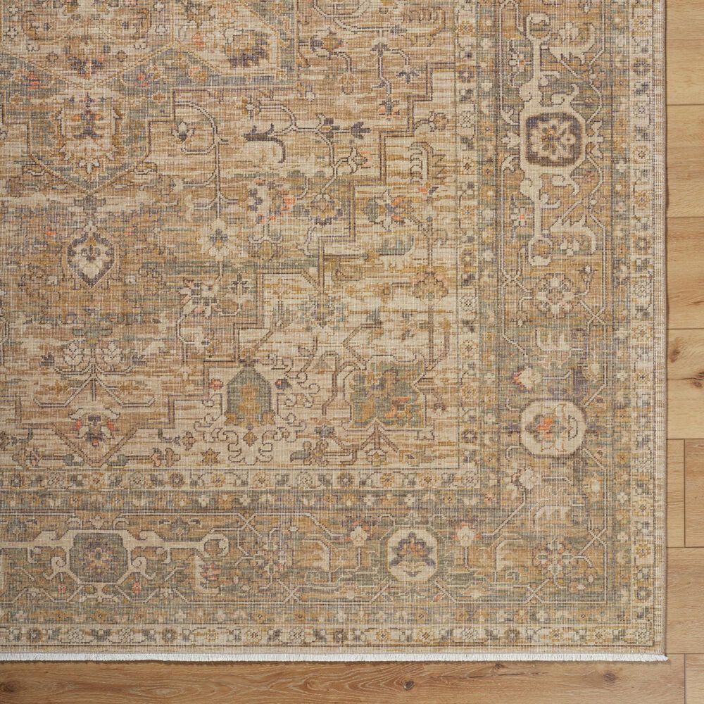 Surya Once Upon a Time Light Beige, Tan, Taupe and Dark Brown 1'11" x 2'11" Area Rug, , large