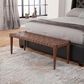 Martin Svensson Home Harness Bench in Cognac Brown Leather, , large