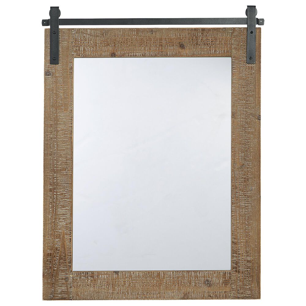 Ashley Lanie Accent Mirror in Antique Brown, , large