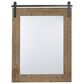 Ashley Lanie Accent Mirror in Antique Brown, , large
