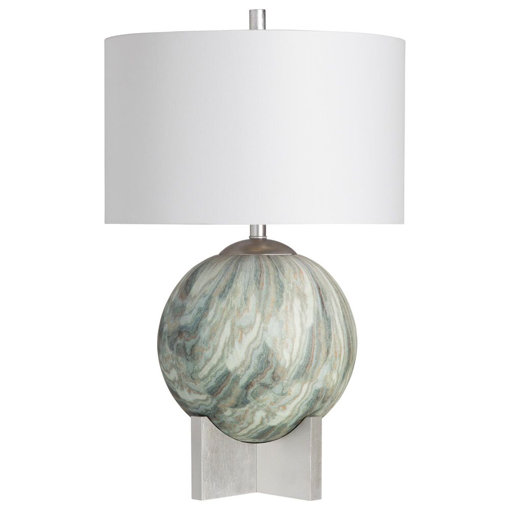 Crestview Collection Solace Table Lamp in Green, , large