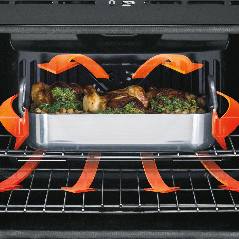 GE Profile 30" Smart Built-in Convection Double Wall Oven with Left-Hand Side-Swing Doors in Stainless Steel, , large