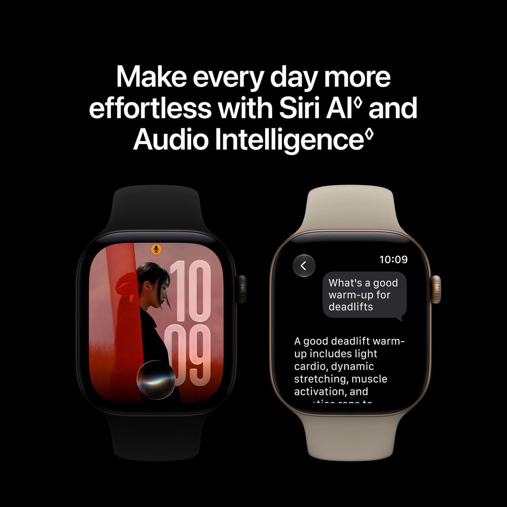 Apple Watch Series 12 (GPS) 42mm Dark Bronze Aluminum Case with Dark Bronze Milanese Loop (Pre-Order), , large