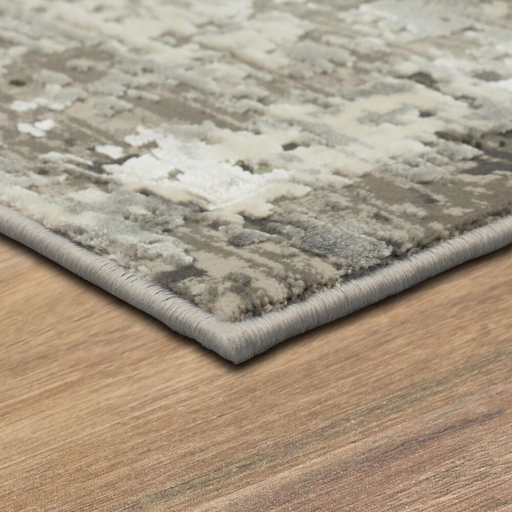 Karastan Tryst Mersi 12&#39; x 15&#39; Gray and Green Area Rug, , large