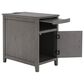 Ashley Devonsted Chairside End Table in Gray, , large