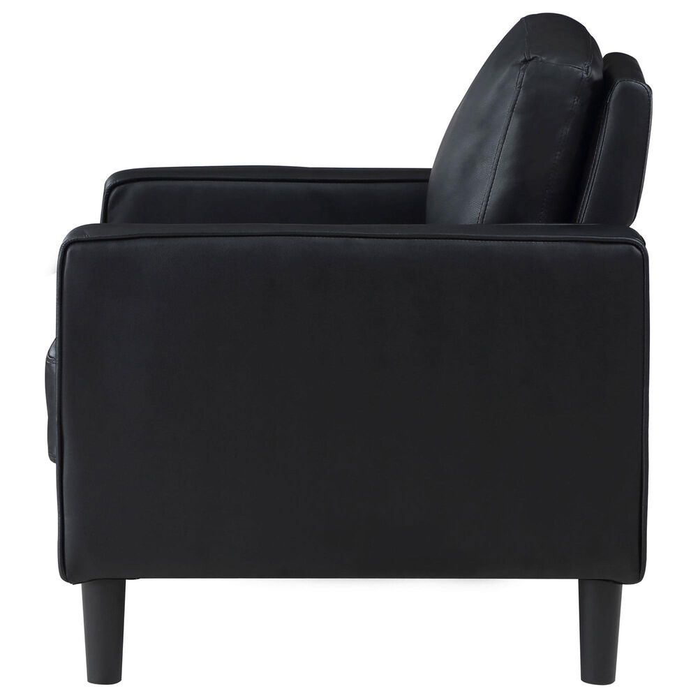 Coaster Ruth Accent Arm Chair in Black, , large