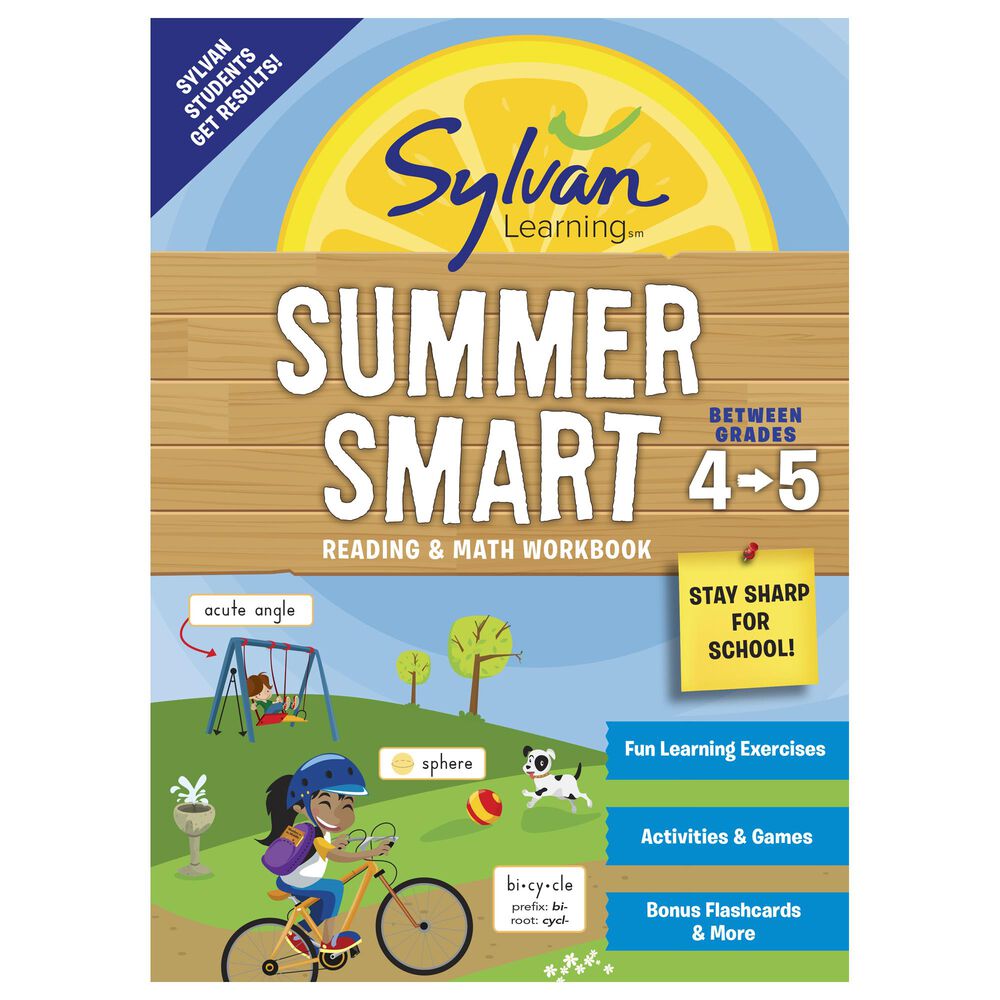Sylvan Summer Smart Workbook: Between Grades 4 & 5, , large