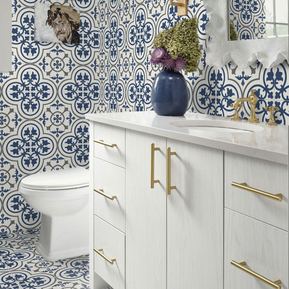 MS International Kenzzi Zanzibar 8&quot; x 8&quot; Porcelain Tile, , large