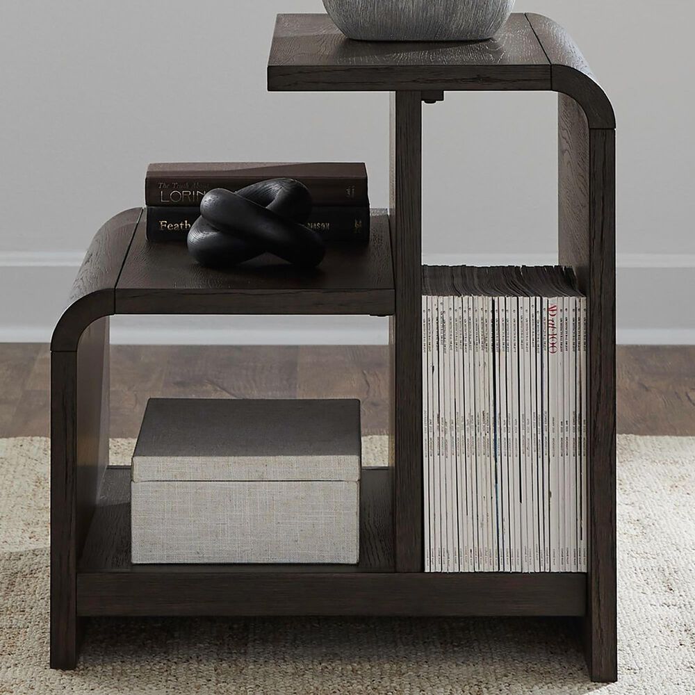 Belle Furnishings Perspectives End Table in Espresso, , large