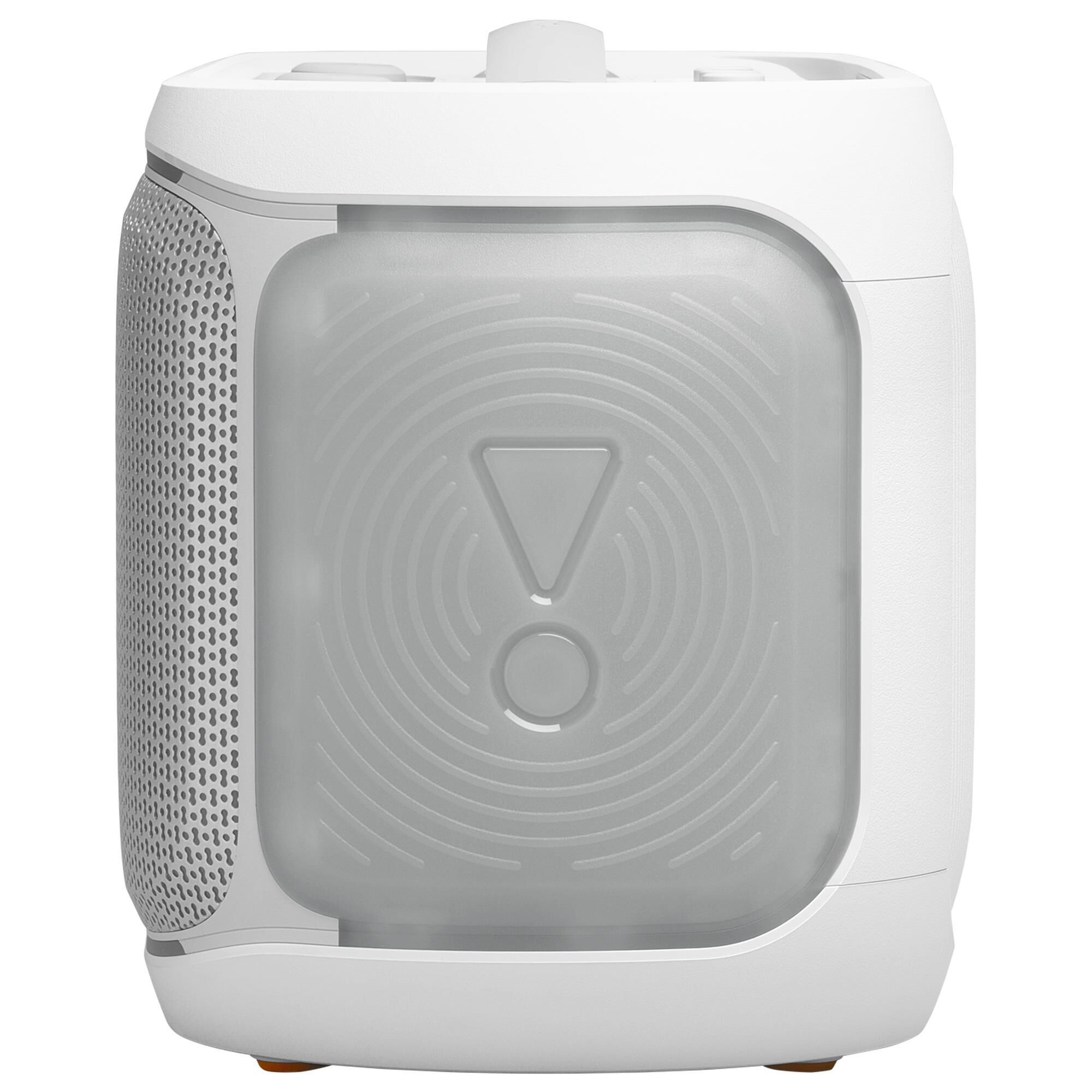 JBL PartyBox On-The-Go 2 Plus Portable Party Speaker in White