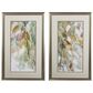 Paragon 21" x 33" Rainy Cascade Wall Art in Blue (Set of 2), , large