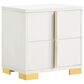 Pacific Landing Marceline 5-Piece Twin Bed Set in White, , large