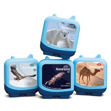 Tonies Animal World - Wild Survivors Clever Learning Toy 4-Pack, , large