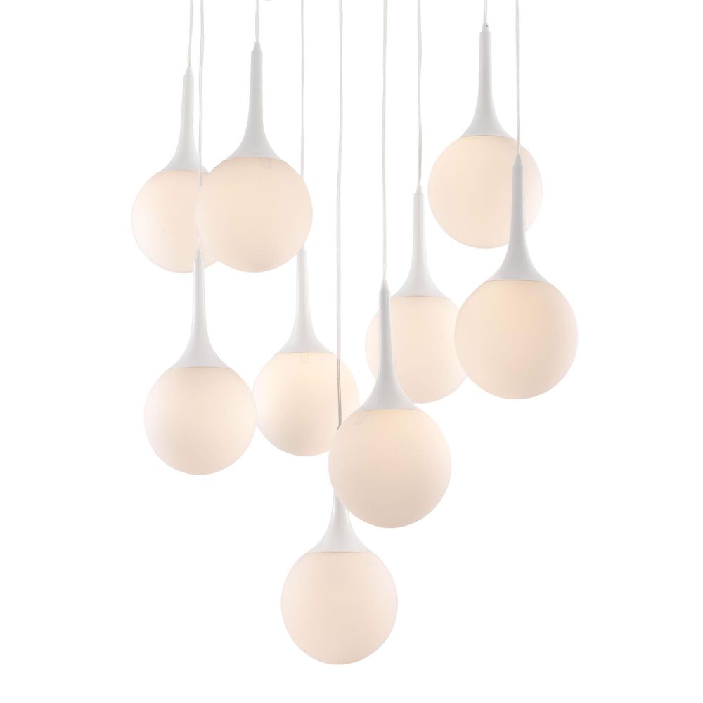 Zuo Modern Epsilon Ceiling Lamp in White, , large