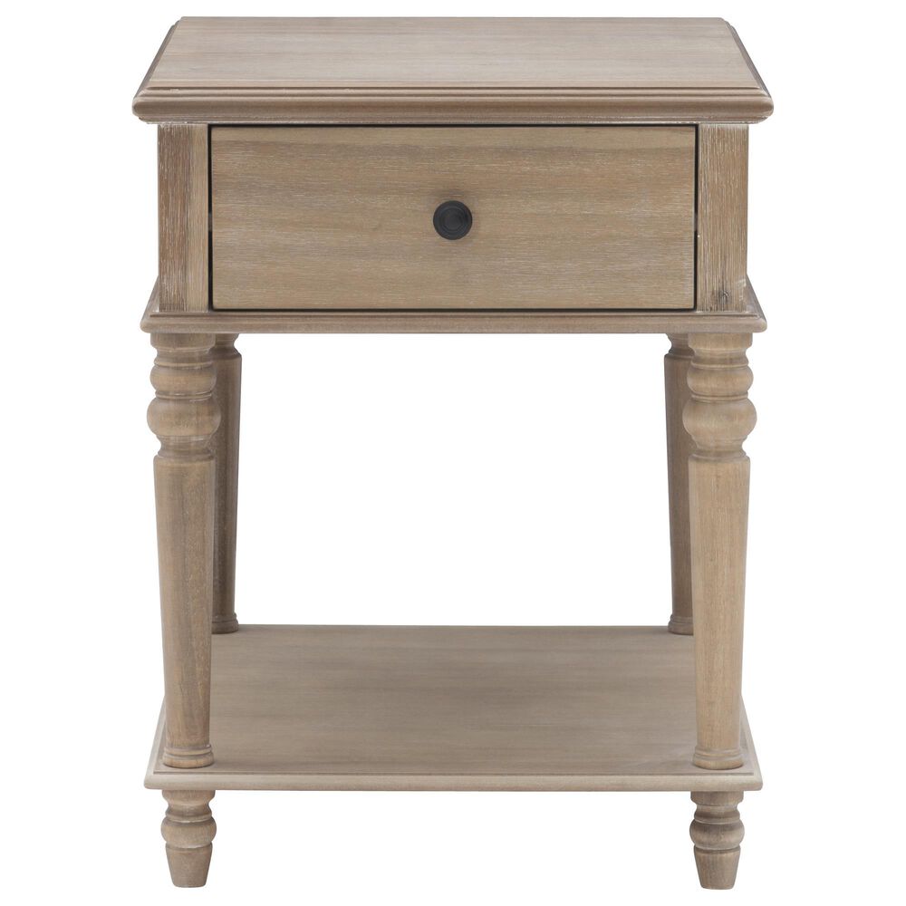 Linon Home Decor Mcghie Side Table in Natural, , large