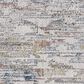 Central Oriental Orient Damaris 5"3" x 7"3" Ivory and Grey Area Rug, , large