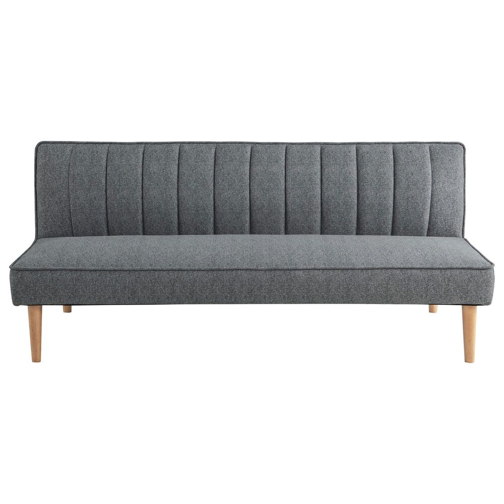 Lifestyle Solutions Salem Convertible Sofa in Gray, , large