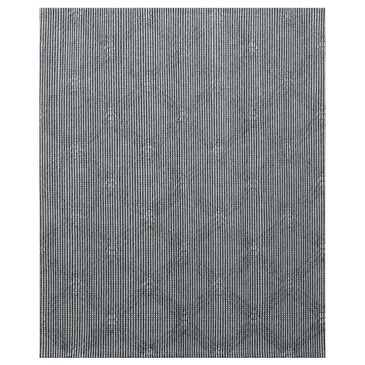L&R Resources Bergen 5" x 7"9" Gray and Ivory Area Rug, , large