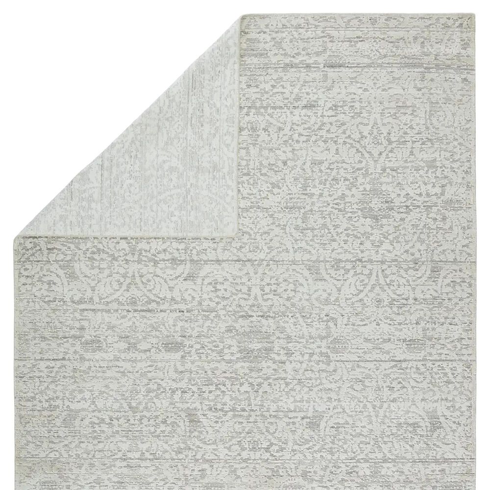 Jaipur Poetry Heirloom 6&#39; x 9&#39; Snow White Area Rug, , large
