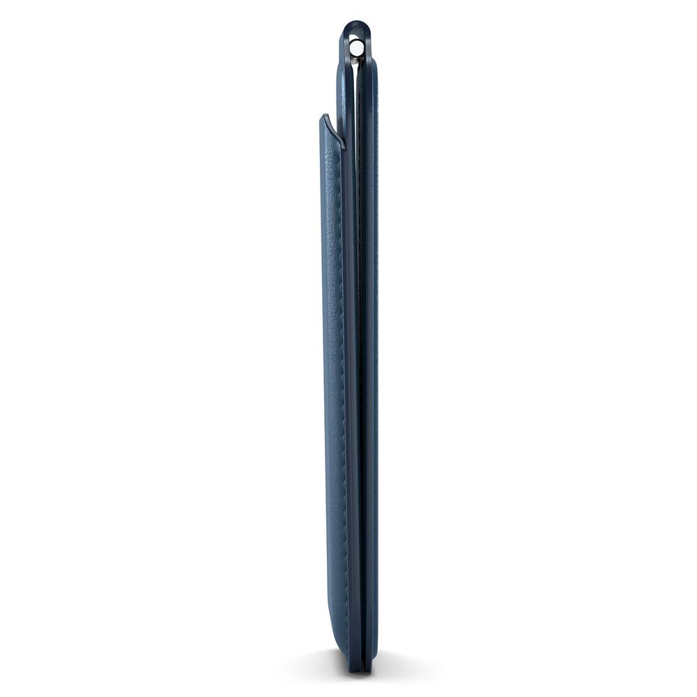 Satechi Vegan Leather Magnetic Wallet Stand in Dark Blue, , large