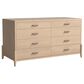 Stickley Furniture Lucerne 8 Drawer Dresser in Sunwashed Linen, , large