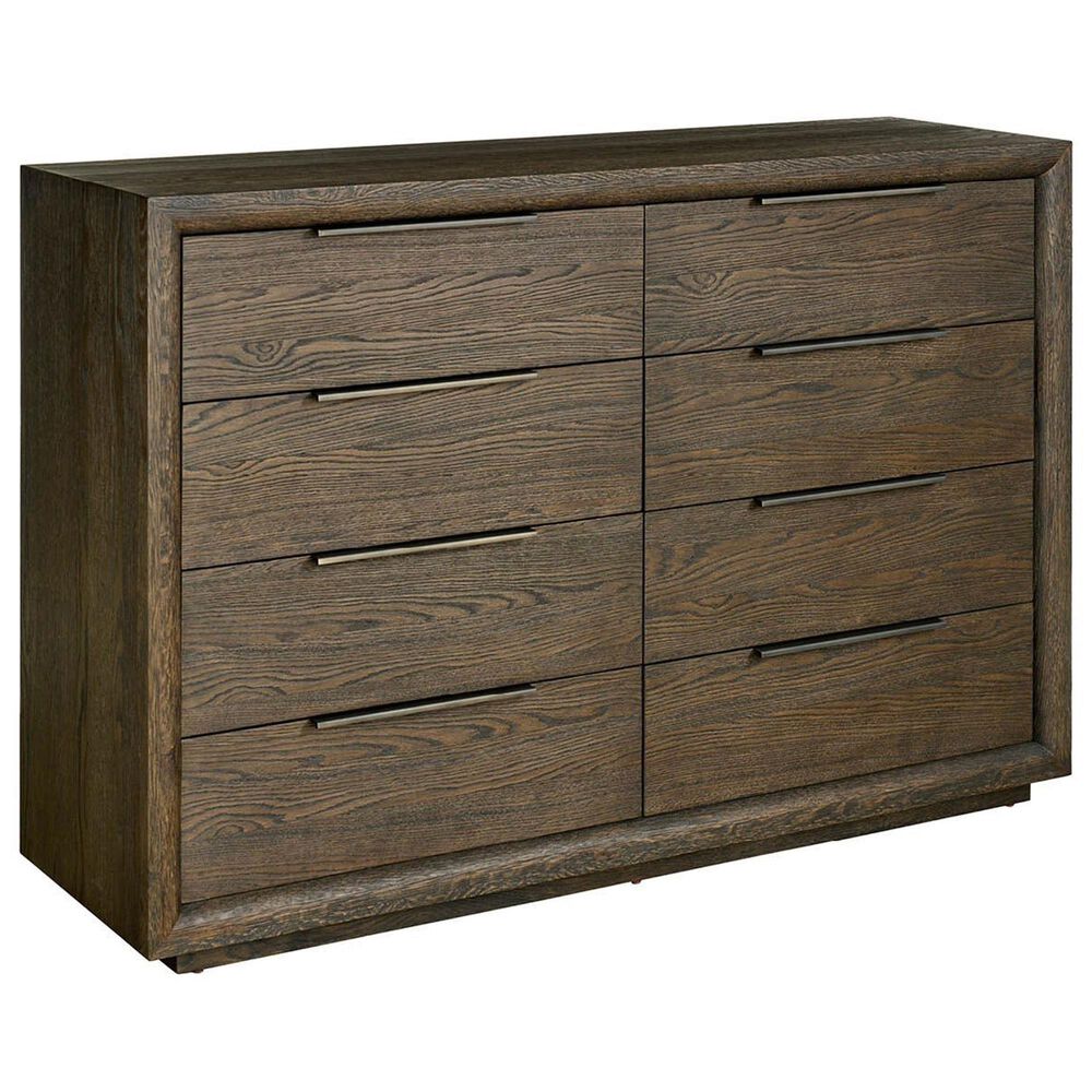 Furniture Worldwide Modern 5-Piece King Panel Bedroom Set in Sable with Outlets and USB Ports, , large