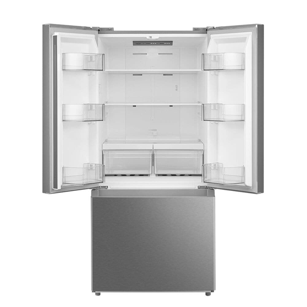 Midea 18.4 Cu. Ft. French Door Refrigerator in Stainless Steel, , large