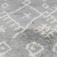 Amer Rugs Aspen 8"3" x 11"6" Gray and Ivory Area Rug, , large