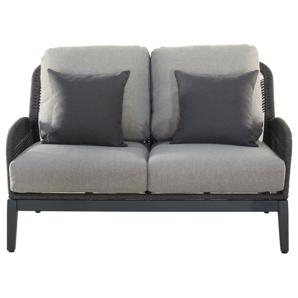 GatherCraft Cyrus Patio Loveseat in Mystic Taupe, , large