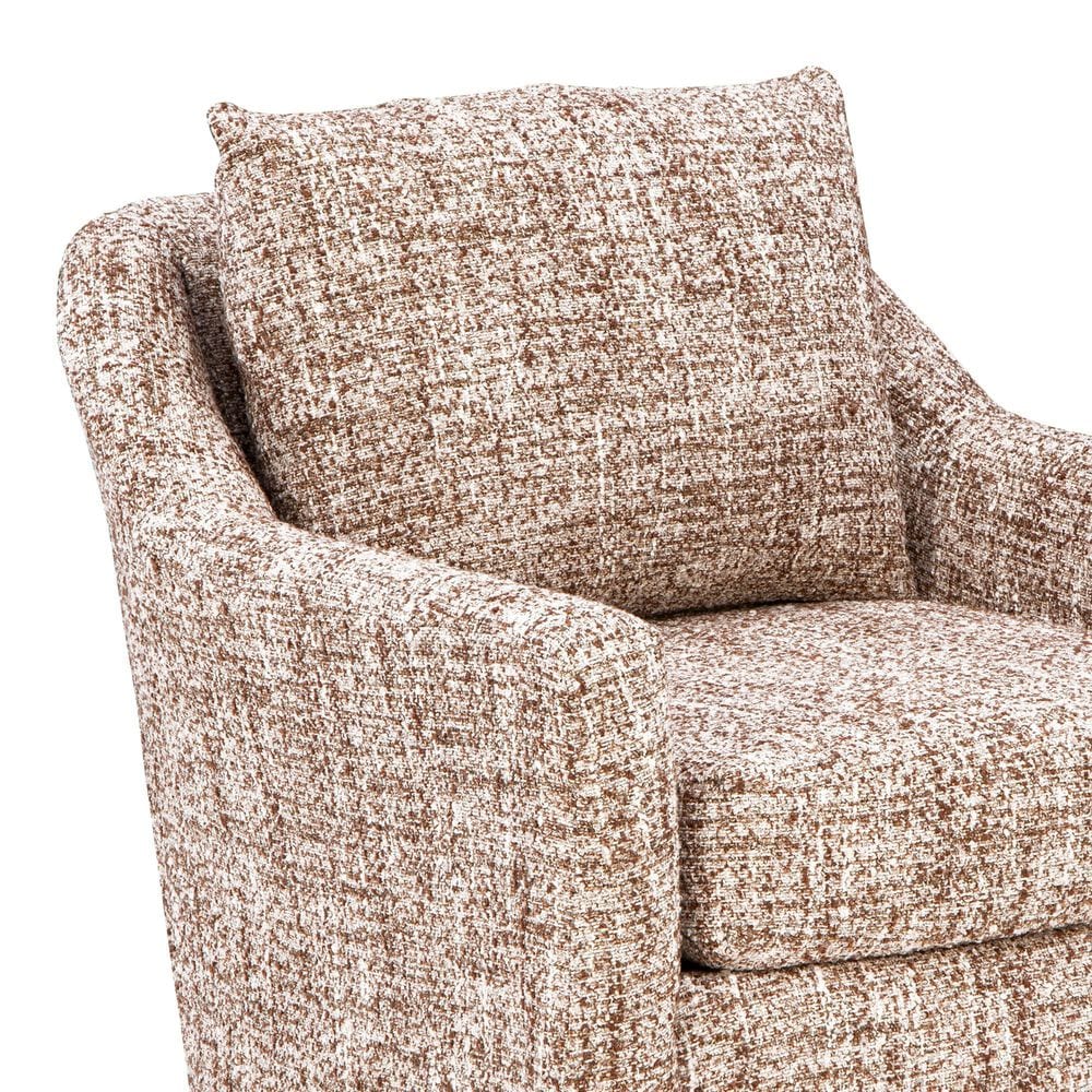 Best Home Furnishings Praslin Swivel Chair in Copper, , large