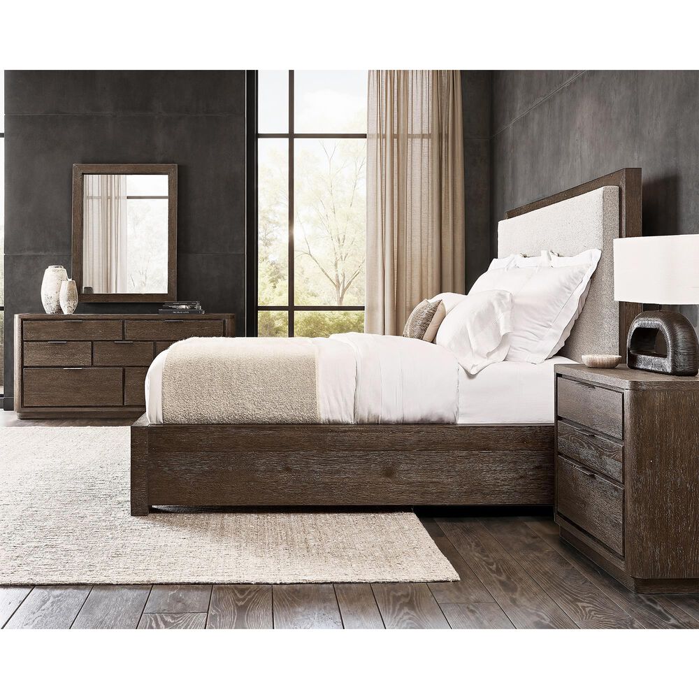 Bernhardt Outline 3-Piece Queen Panel Bedroom Set in Cassel, , large