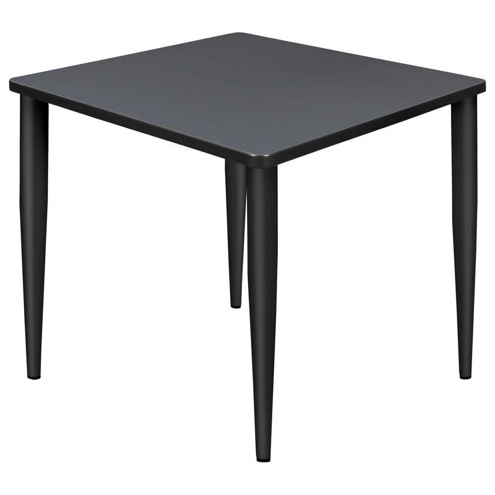 Regency Global Sourcing Kahlo 30" Leg Table in Grey/Black, , large